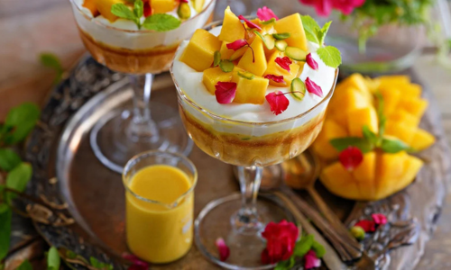 10-Minute Mango Dessert