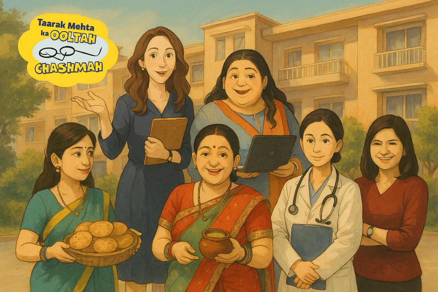 Why Are All the Women in Taarak Mehta Ka Ooltah Chashmah Housewives?