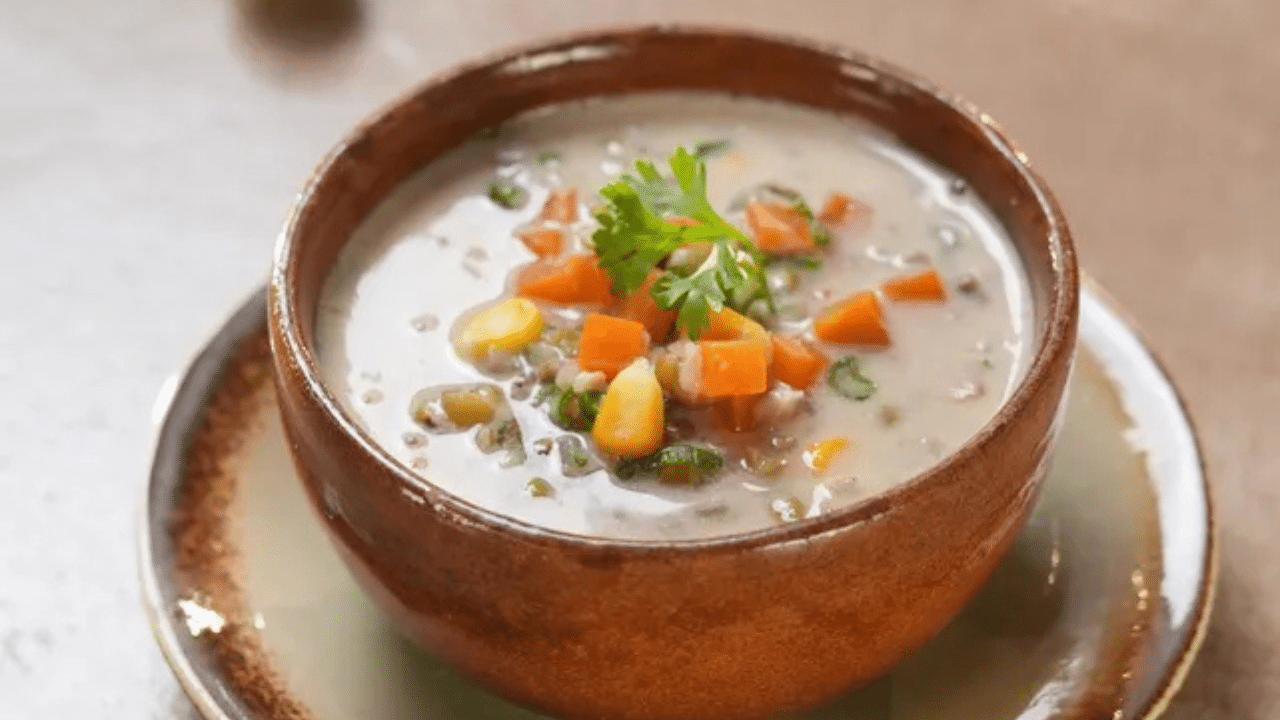 Coconut Moong Soup