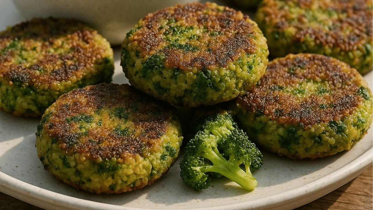 Quinoa Broccoli Tikki Recipe