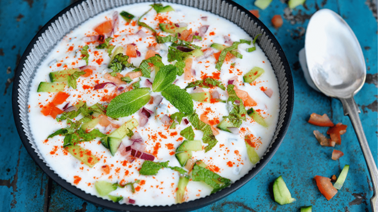 Vegetable Raita Recipe in 15 Minutes