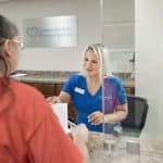 Front-Desk-Interaction, Center for Vein Restoration