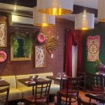 Inside View of Mughlai Indian Cuisine, New York