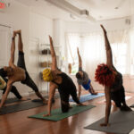 Yoga Practice at Yoga District, H Street NE, WA