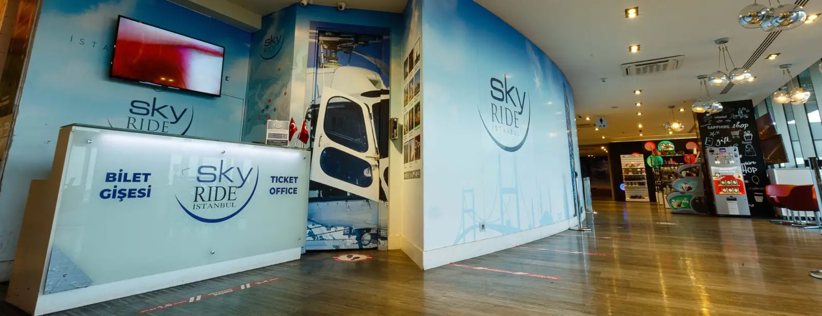 4D SkyRide Simulation and Sapphire Observation Deck Pass, Istanbul