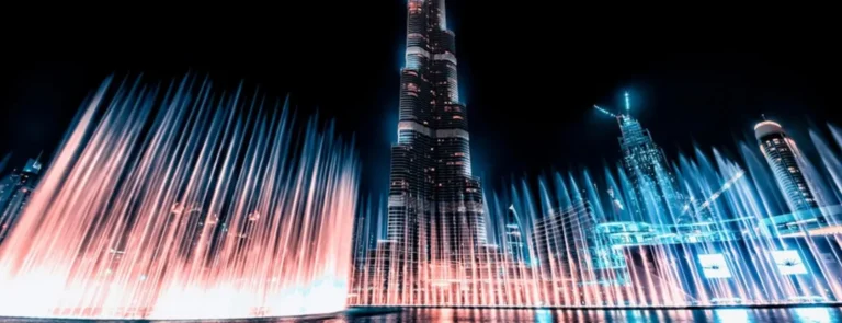 Dubai Fountain Boardwalk Unforgettable Views Dubai 768x295