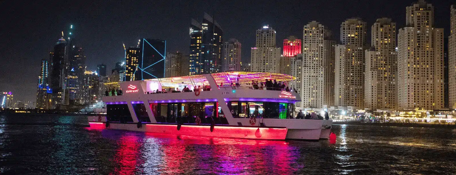 Dubai Marina Sunset Cruise with International Buffet