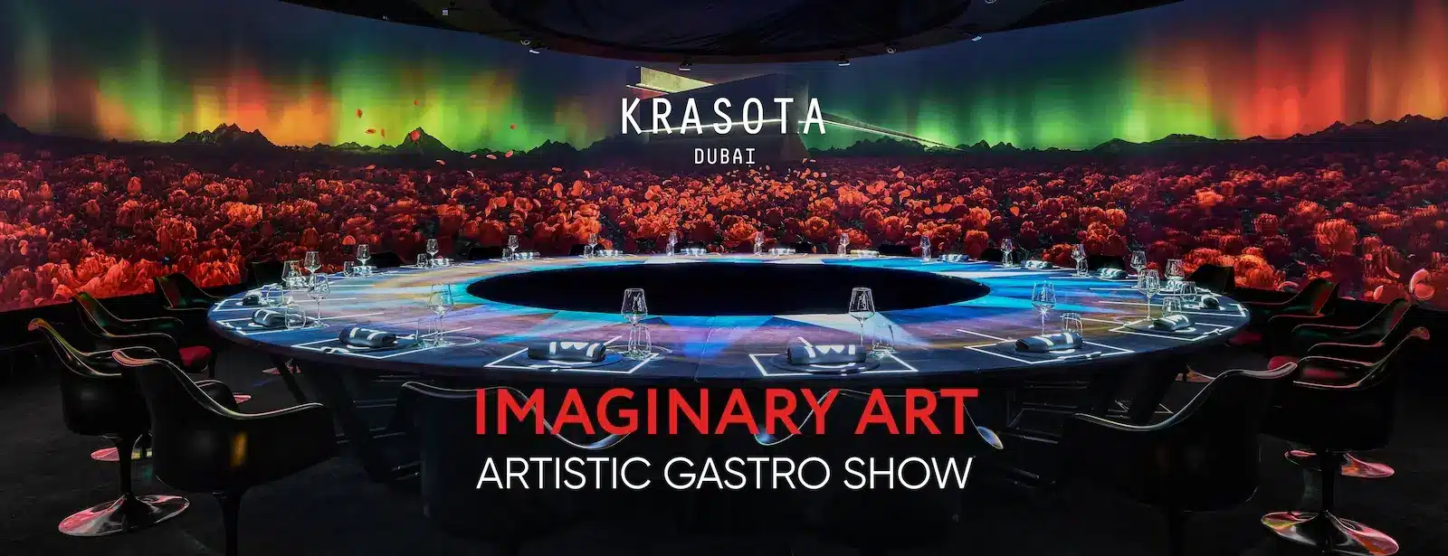 Imaginary Art Show in KRASOTA Restaurant Dubai