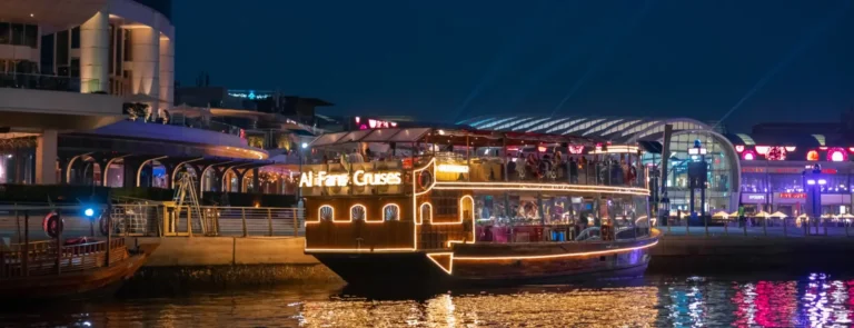 Luxury Canal Dhow Cruise 768x295