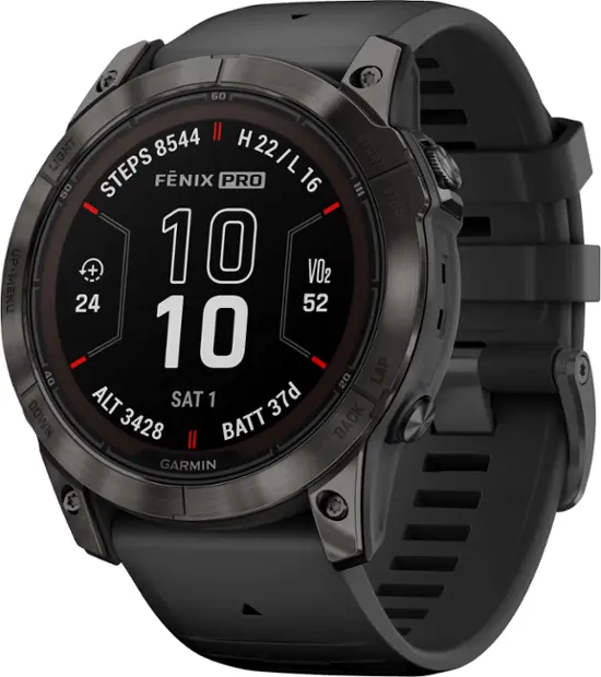 Garmin - fenix 7X Pro Sapphire Solar