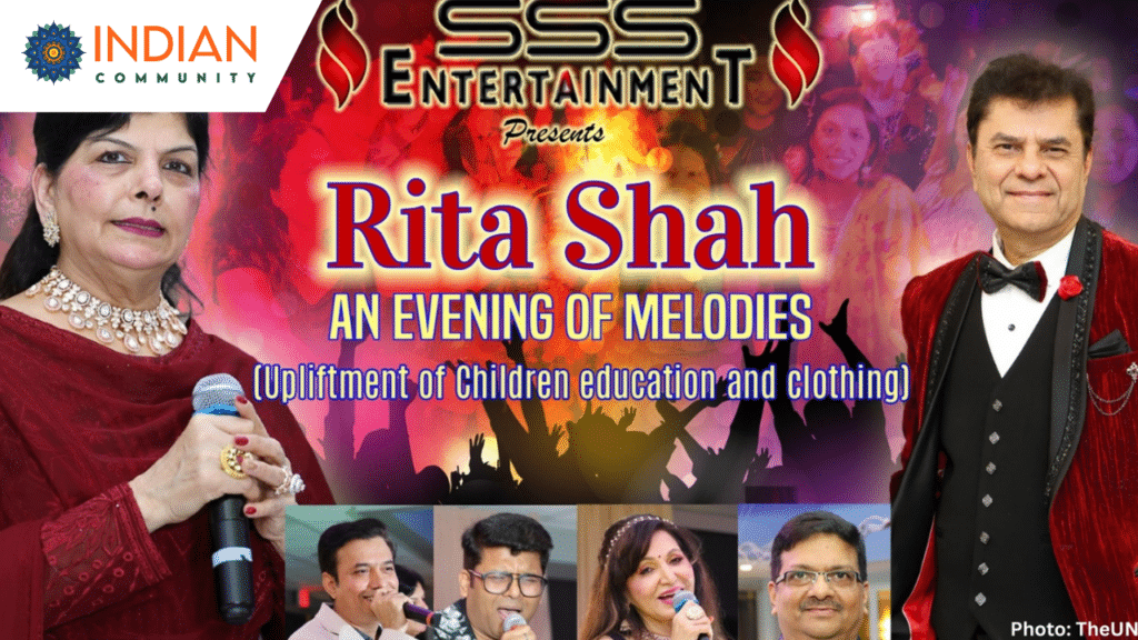 Rita Shah’s “Ek Shaam Apno Ke Naam” Concert A Night of Music, Hope, and Generosity