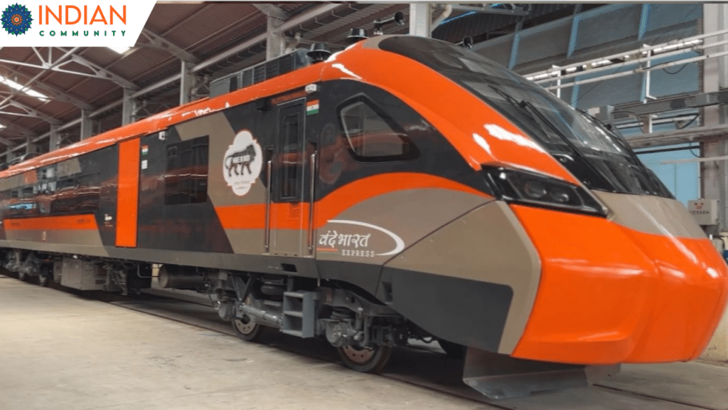 An image of Vande Bharat train