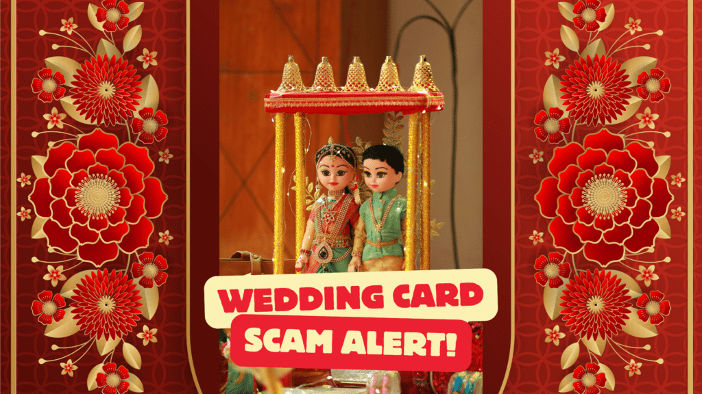 wedding card scam alert india