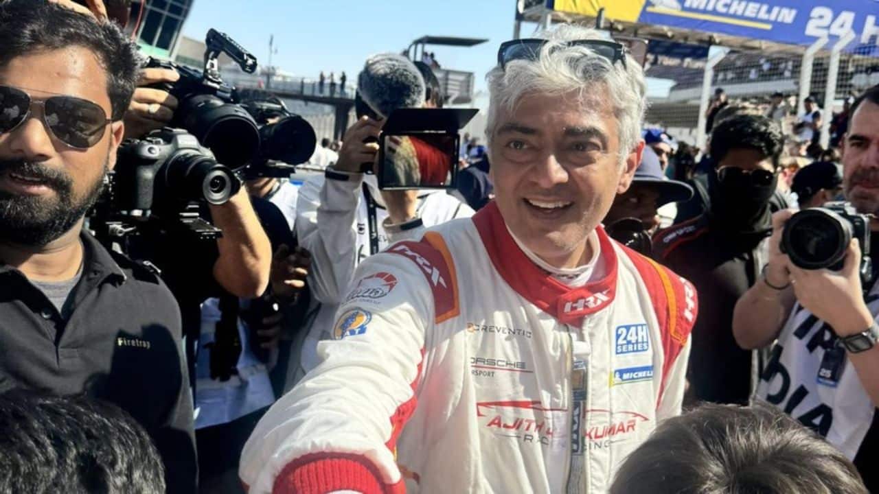 Ajith Kumar Shines Bright at Dubai 24H Race, Makes India Proud