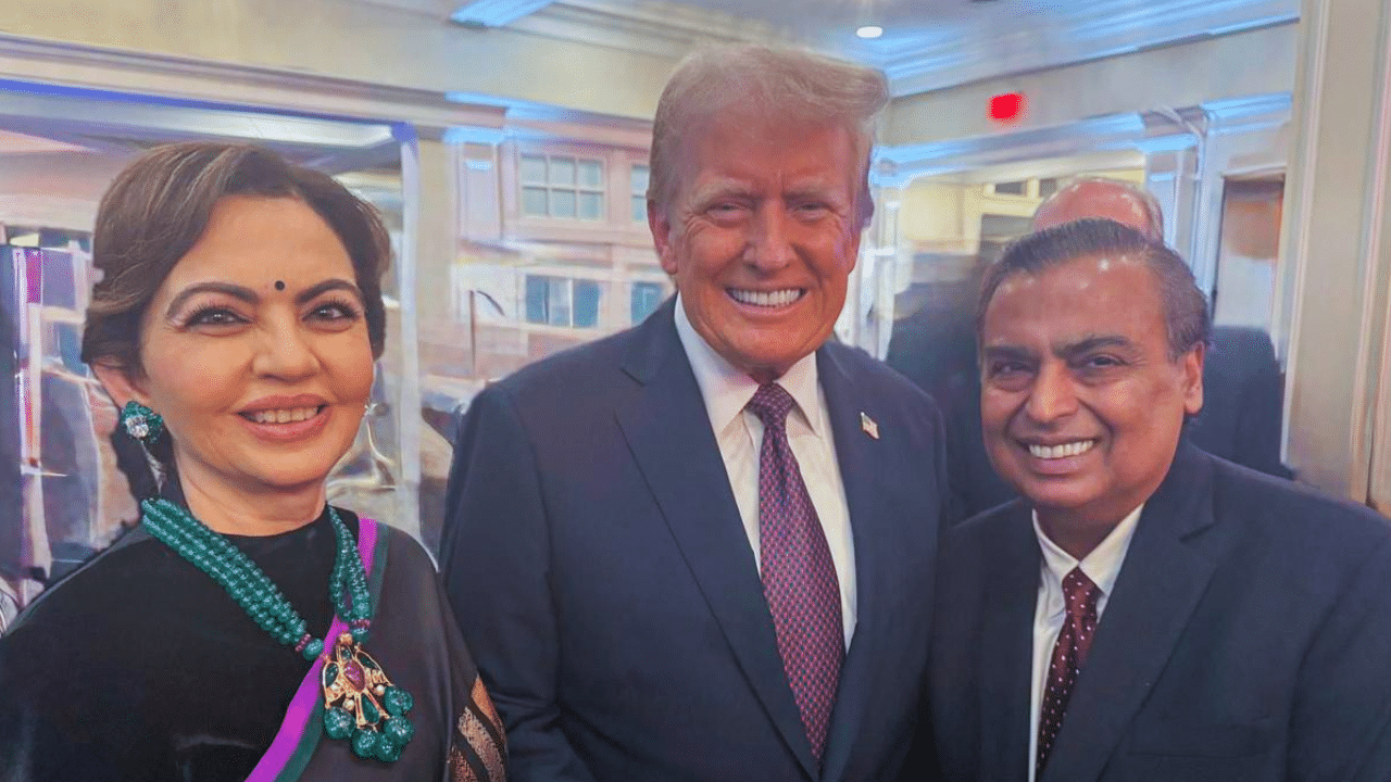 Ambanis at Trump's Inaugural Events Strengthening IndiaUS Relations