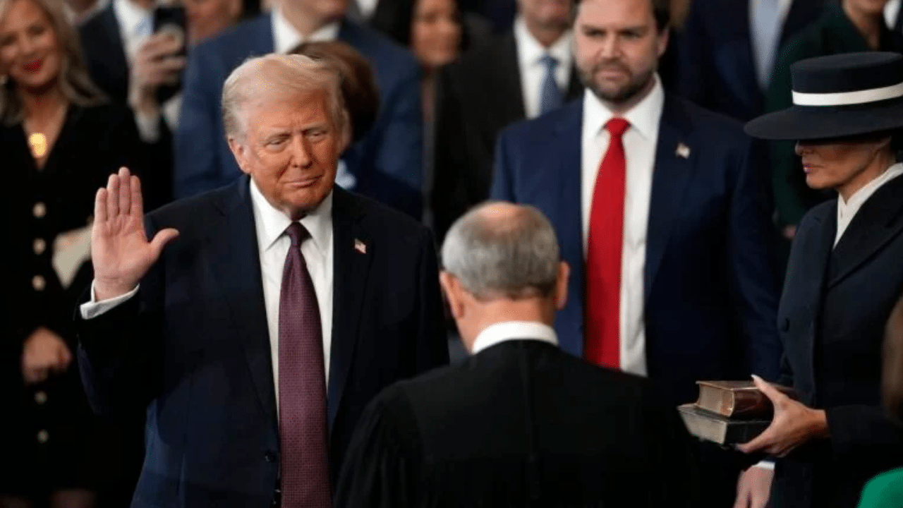 Donald Trump Sworn in as the 47th U.S. President