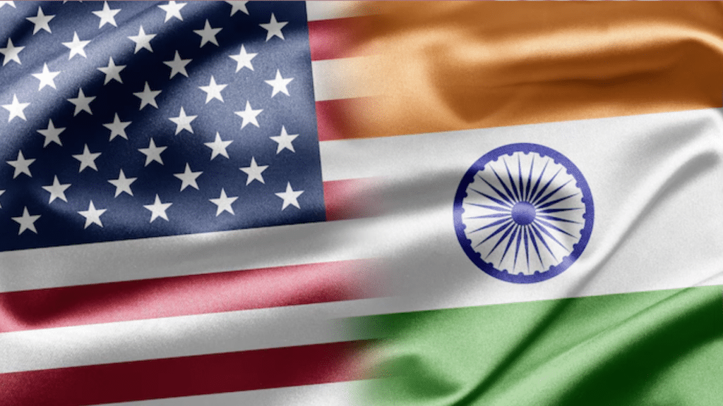 Indian American flag