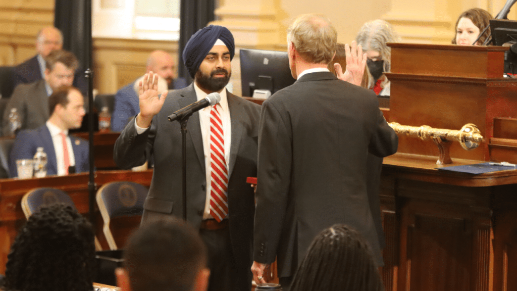 JJ Singh Sworn in as Delegate for Virginia's House District 26