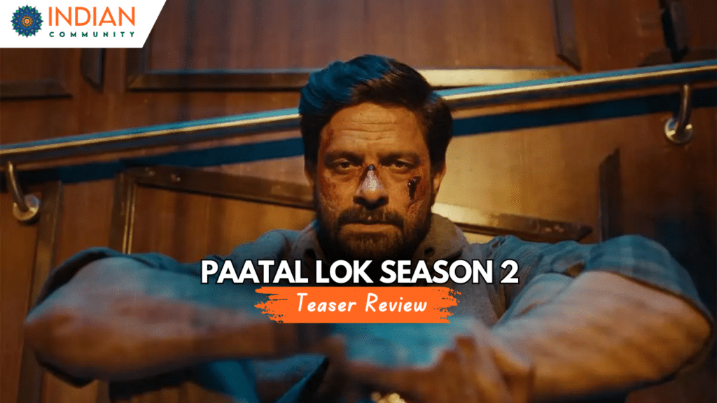 Jaideep Ahlawat as Hathiram Chaudhary in the Paatal Lok Season 2 teaser, showcasing a gritty and intense backdrop, streaming January 17 on Prime Video.