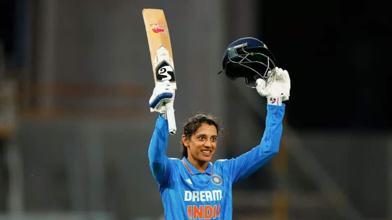 Smriti Mandhana Sets New Record as the Fastest Indian Woman to Reach 4000 ODI Runs