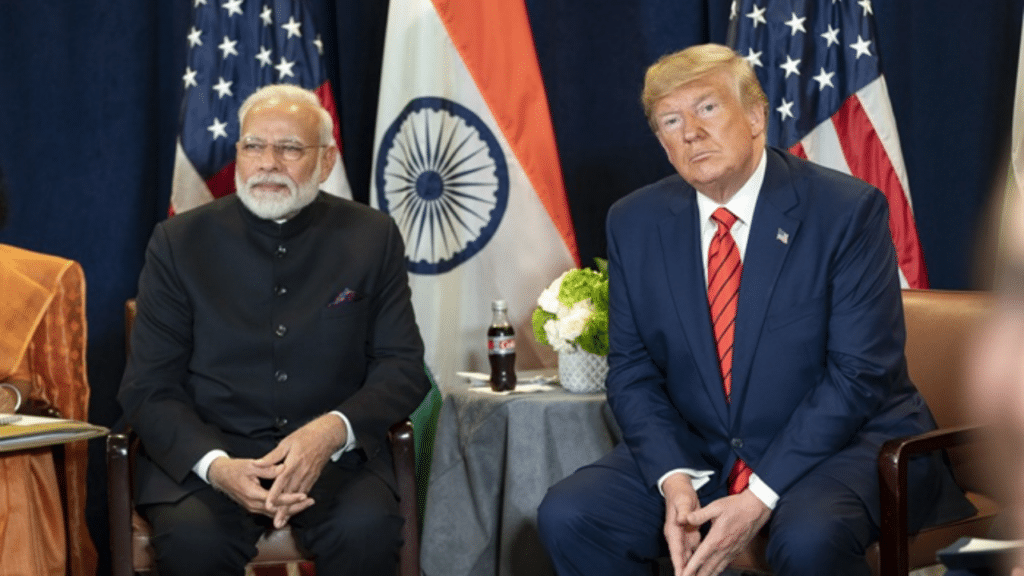 India’s Prime Minister Narendra Modi and Donald J. Trump