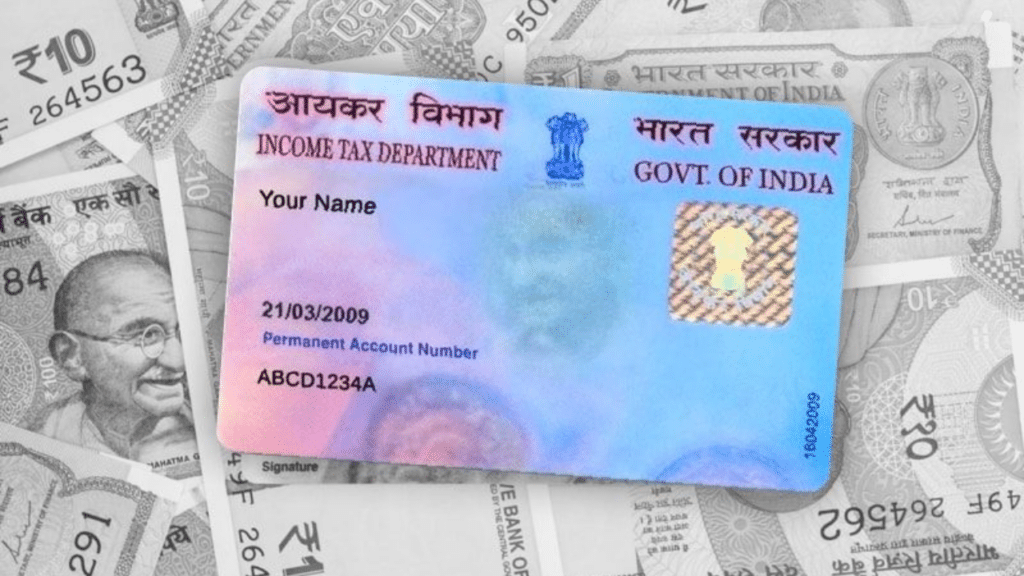 PAN Card application process in India with required documents and steps.