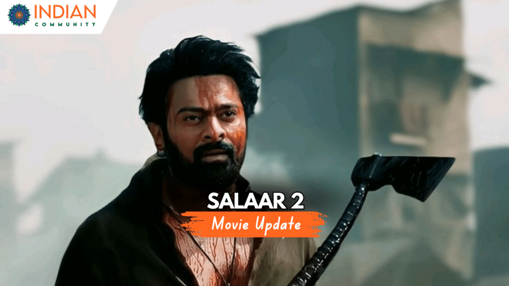 Salaar 2 movie poster featuring Prabhas – the saga continues