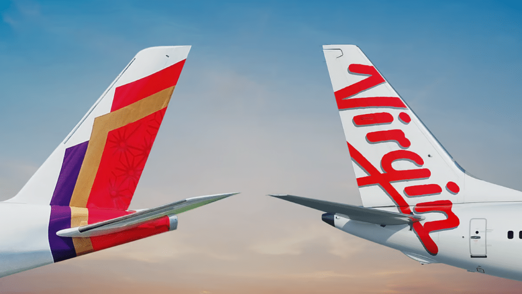 Air India operates 14x weekly flights from India to Australia.