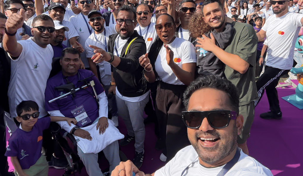 Asif Ali Leads 23,000 Participants at Lulu Walkathon 2025 in Dubai