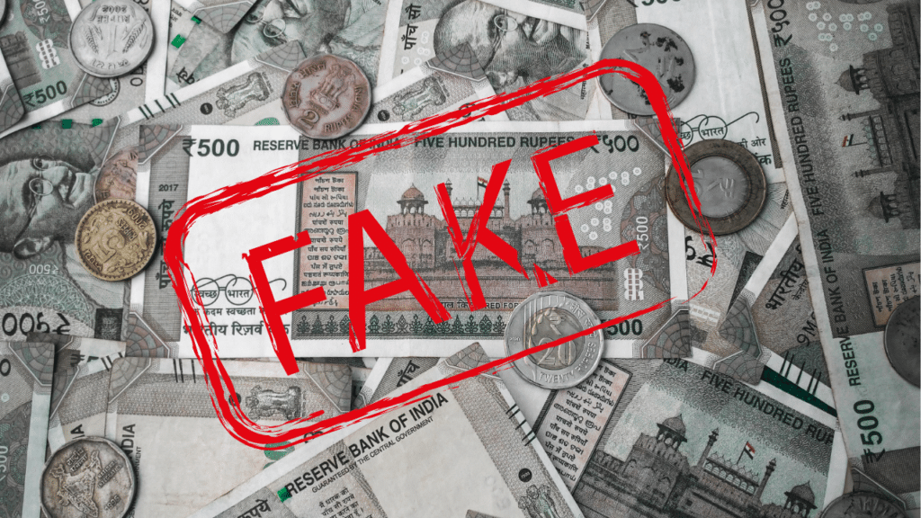 Fake currency scam alert