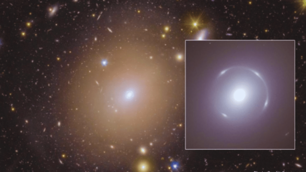 Euclid Telescope Unveils Rare Einstein Ring Illuminating Cosmic Mysteries