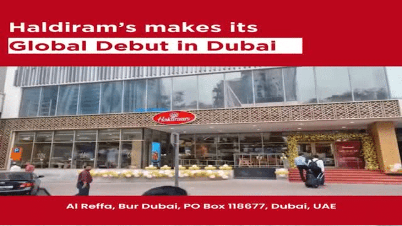 Haldiram’s Expands Globally with First International Store in Dubai