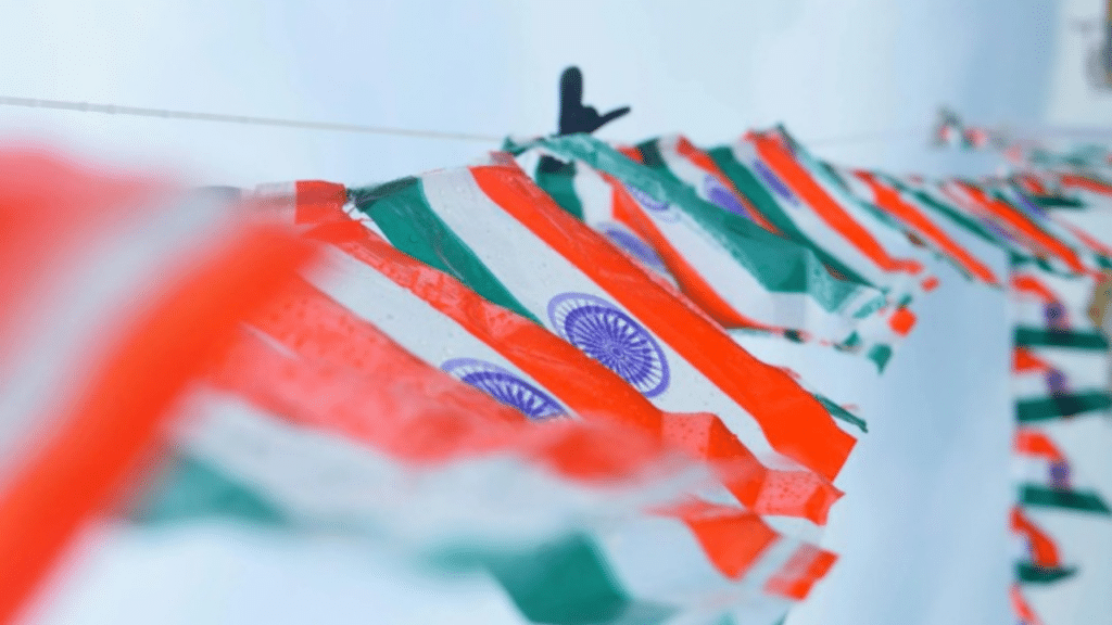 Representative image of Indian flag