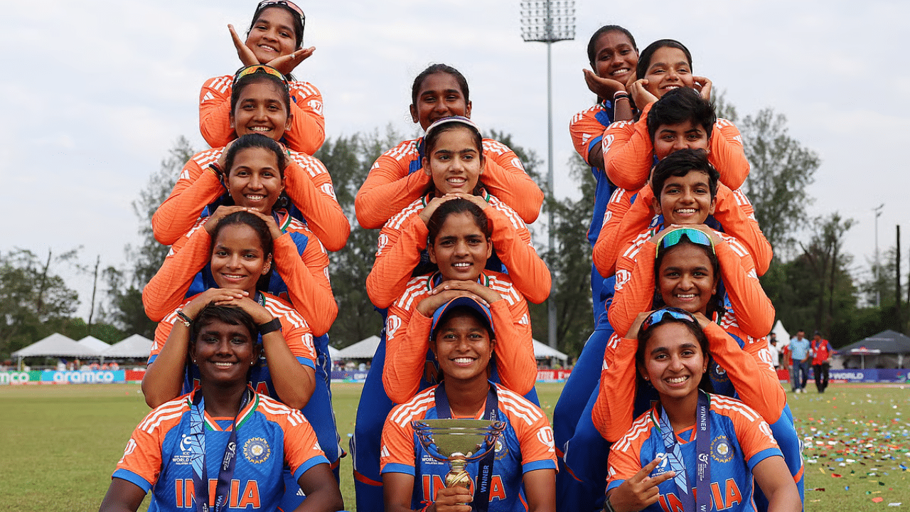 India’s U19 Women Clinch Back-to-Back T20 World Cup Titles