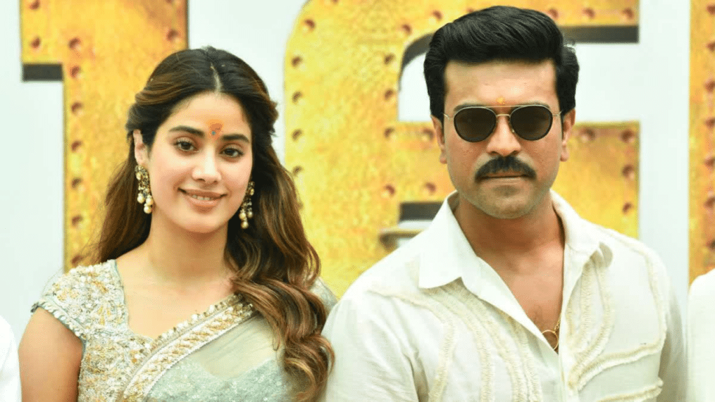 Ram Charan and Janhvi Kapoor in RC16, the much-awaited sports drama directed by Buchi Babu Sana