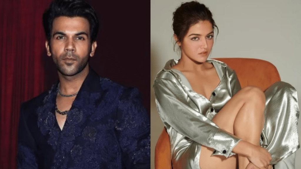 Rajkummar Rao and Wamiqa Gabbi in Bhool Chuk Maaf, releasing on April 10, 2025.