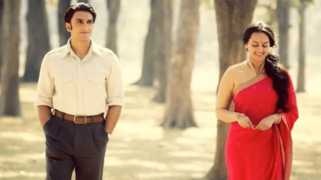 Ranveer Singh and Sonakshi Sinha in Lootera movie re-release poster