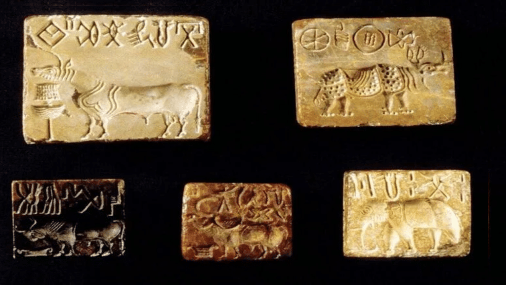 Indus Valley Plaques with the unknown script