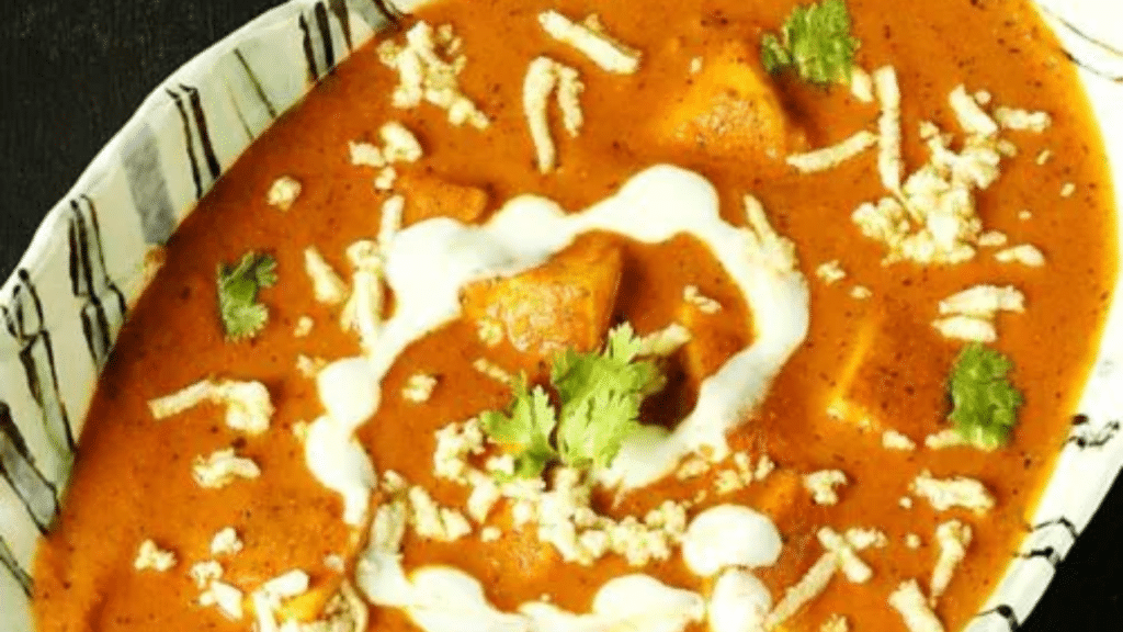 Paneer Pasanda is a royal dish in Indian cuisine that combines soft, spongy paneer (cottage cheese) with a rich, creamy gravy.