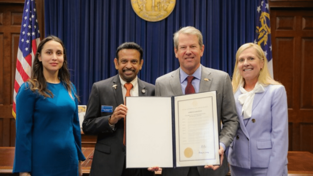 Georgia Senate passes bipartisan resolution declaring March 10 as Dr. Indrakrishnan Day