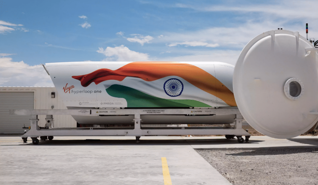 India’s First Hyperloop Test Track Unveiled