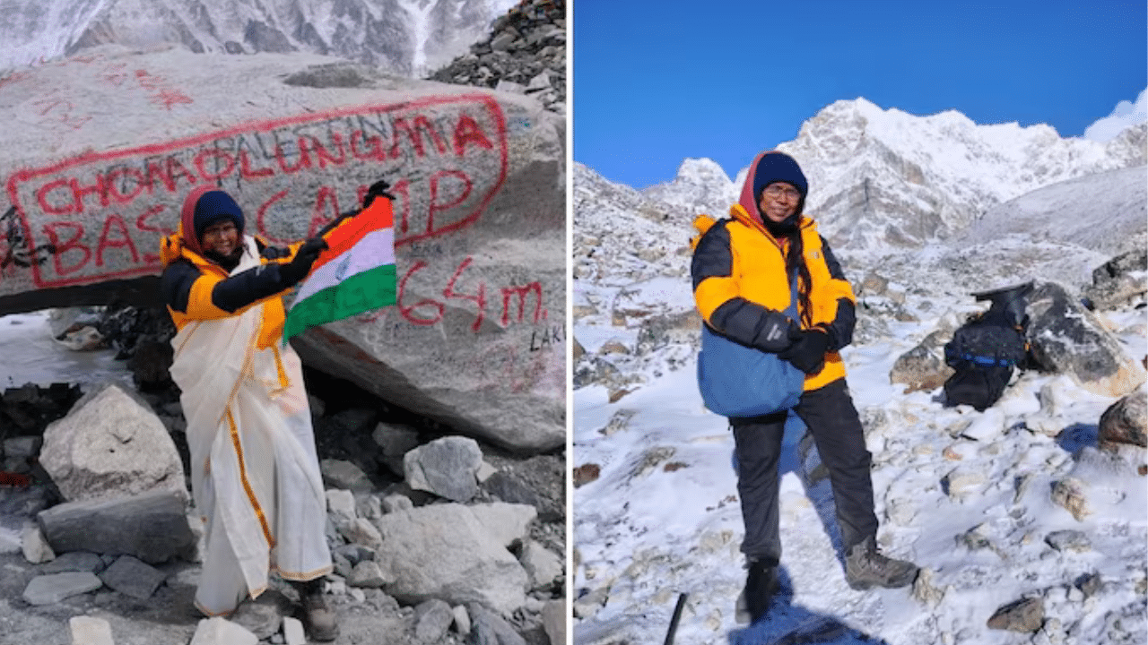 Kerala woman treks solo to Everest Base Camp with YouTube tips