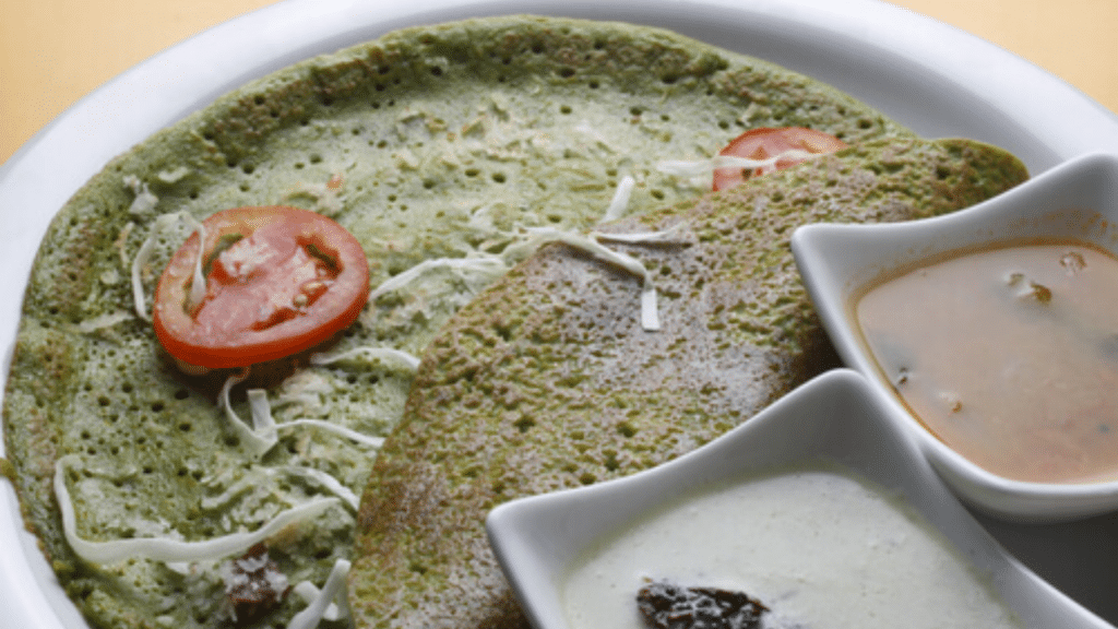 Sprouts and Palak Dosa: A Healthy & Delicious Twist to South Indian Pancakes