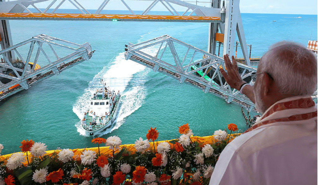 India's First Vertical Lift Sea Bridge A New Era in Connectivity