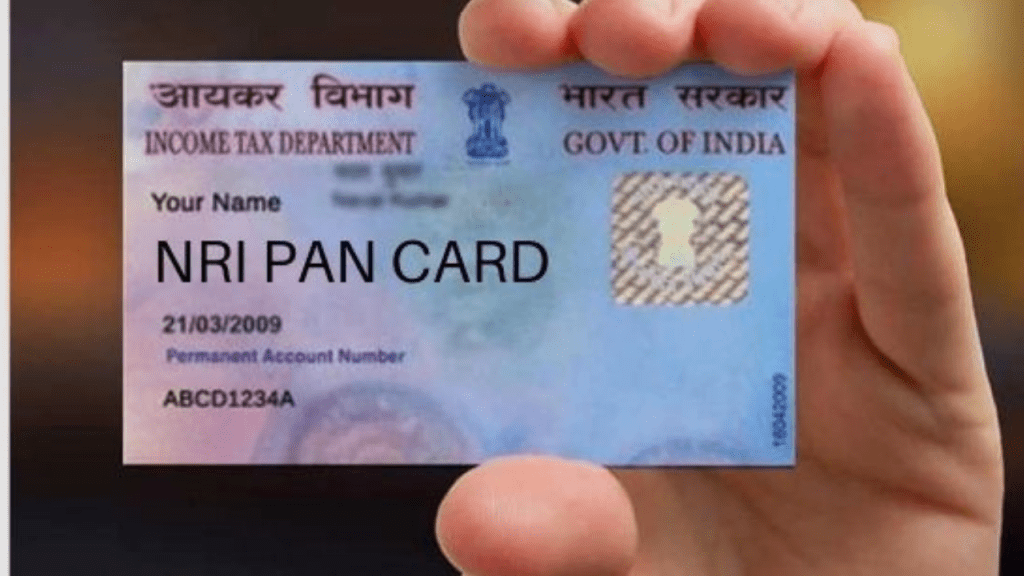 NRI pan card eligibility and application process