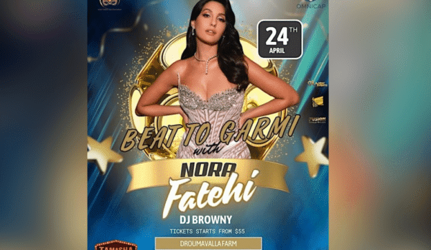 Nora Fatehi Live in Virginia