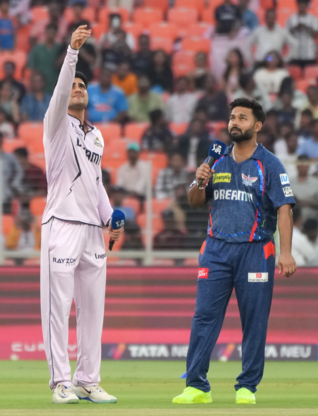 IPL 2025: Unchanged Gujarat Titans elect to bowl first, LSG make plenty of changes