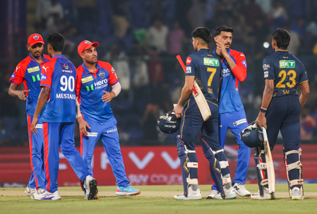 IPL 2025: Sudharsan and Gill steal Rahul’s thunder, help GT enter playoffs by thrashing DC (ld)