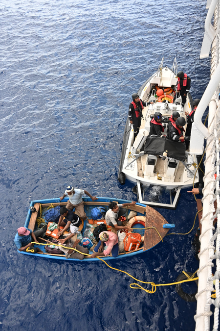 Six rescued by Indian Coast Guard after cargo vessel sinks off Mangaluru coast