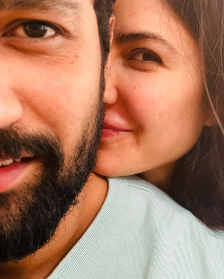 Katrina Kaif celebrates ‘Happy Vicky Day’ with an adorable couple selfie